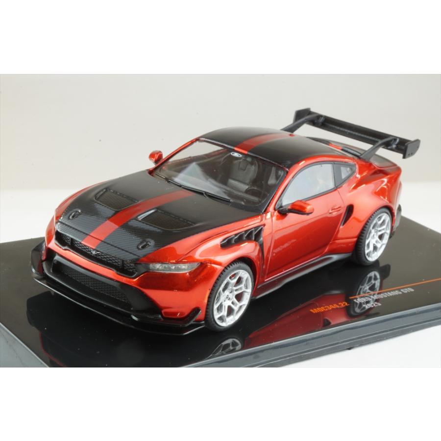 イクソ 1/43 フォード マスタング GTD 2025 メタリックダークレッド