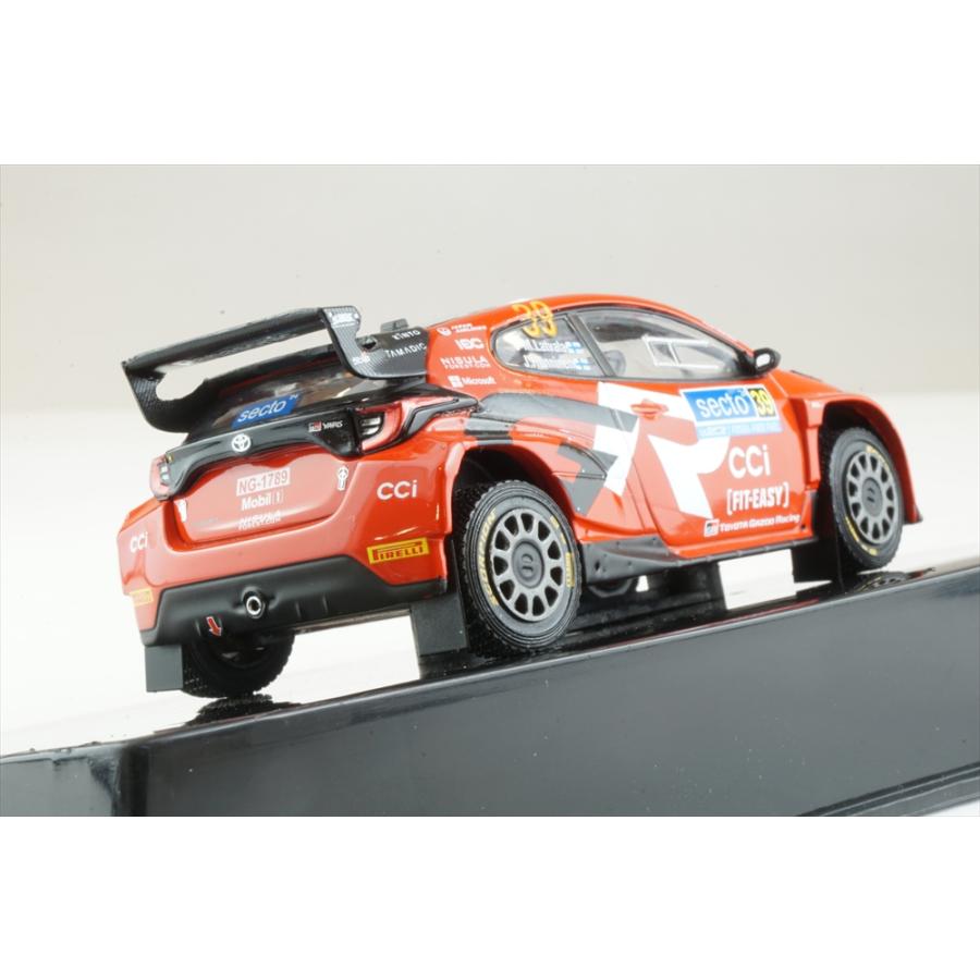 イクソ 1/43 トヨタ GRヤリス ラリー2 No.39 2024 WRC ラリー