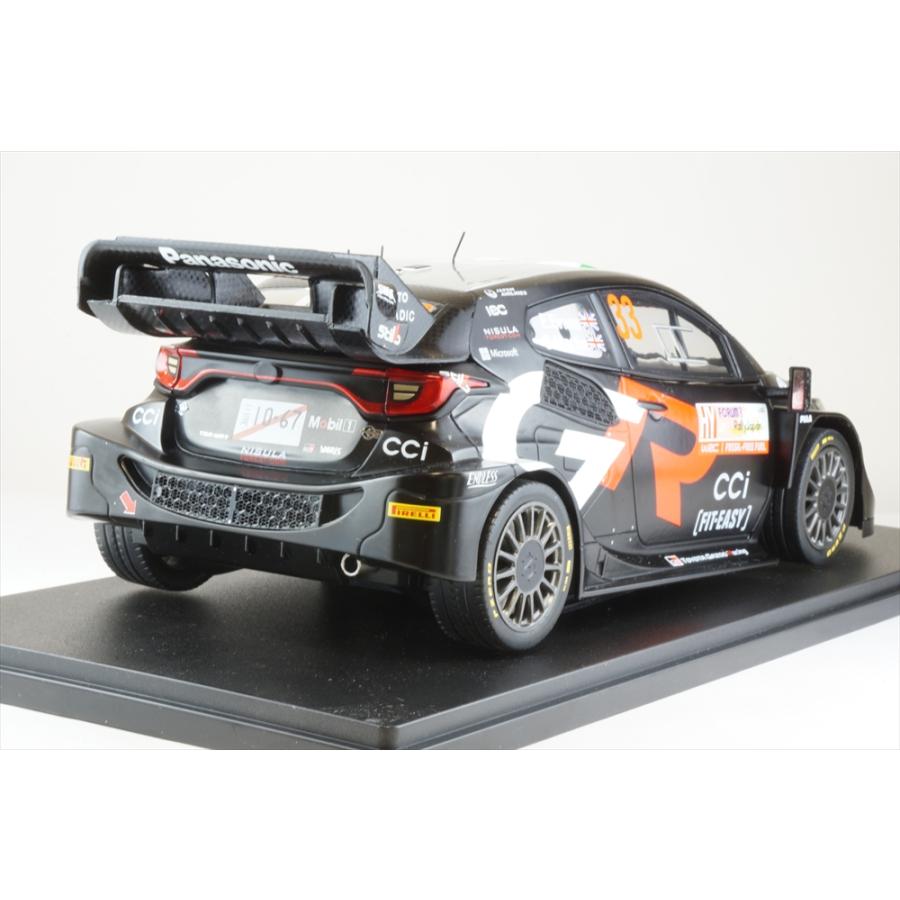 イクソ 1/18 トヨタ GRヤリス ラリー1 ハイブリッド No.33 2024
