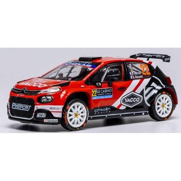 8月予約】イクソ 1/18 シトロエン C3 ラリー2 No.22 2025 WRC ラリー