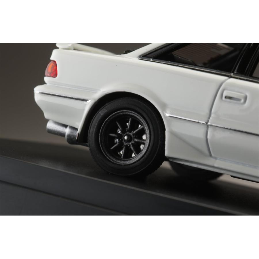 MARK43 1/43 トヨタ スプリンタートレノ GT APEX AE92 カスタムバージョン スーパーホワイトII 完成品ミニカー PM43143CW｜posthobbyminicarshop｜05