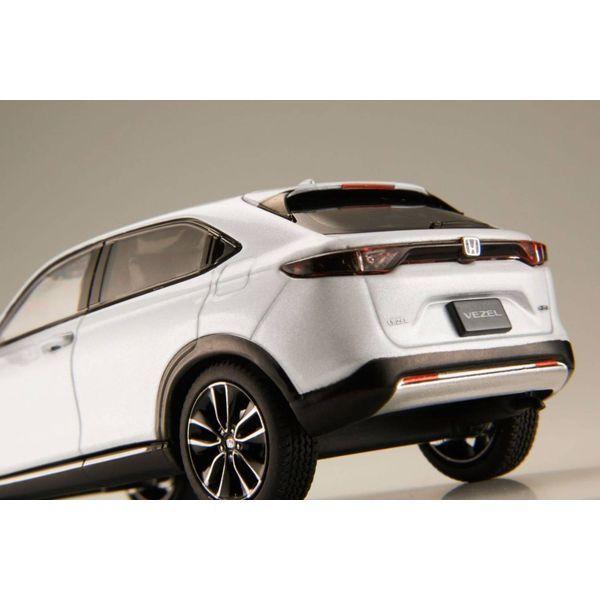 新型ヴェゼル　模型(ミニカー)プラチナホワイト 1/43 ホンダ ヴェゼル (2021)プラチナホワイト・パール | 鉄道