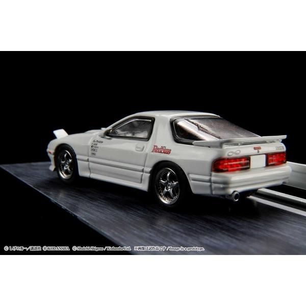 ホビージャパン 1/64 マツダ RX-7 FC3S RedSuns/高橋 涼介 ディオラマ