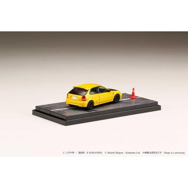 ホビージャパン 1/64 ホンダ シビック EK9 東堂塾/舘智幸 頭文字D