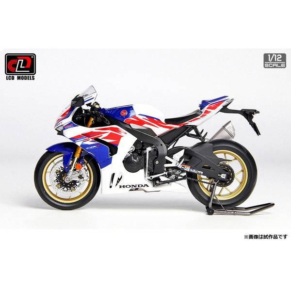 マシンロボ、ポピーミニカーセット 4点 車両 船 バイク LCD MODELS 1/12 ホンダ CBR1000RR-R FIREBLADE SP ホワイト 完成品