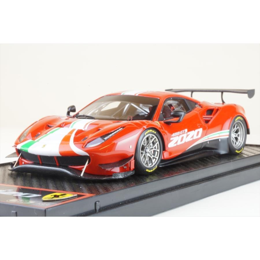 Looksmart 1/43 フェラーリ 488 GTB (ロッソコルサ) BBR 1/43 フェラーリ 488 GT3 2020 ロッソコルサ 322 完成品ミニカー