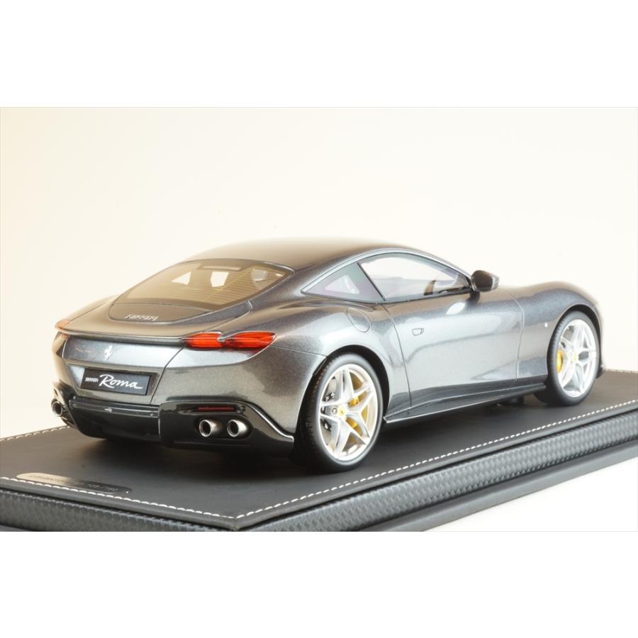 【希少品】 BBR 1/18 フェラーリ Roma チタニウムグレー ケース付属 完成品ミニカー P18185A 【YWU7531172551】(27104円)