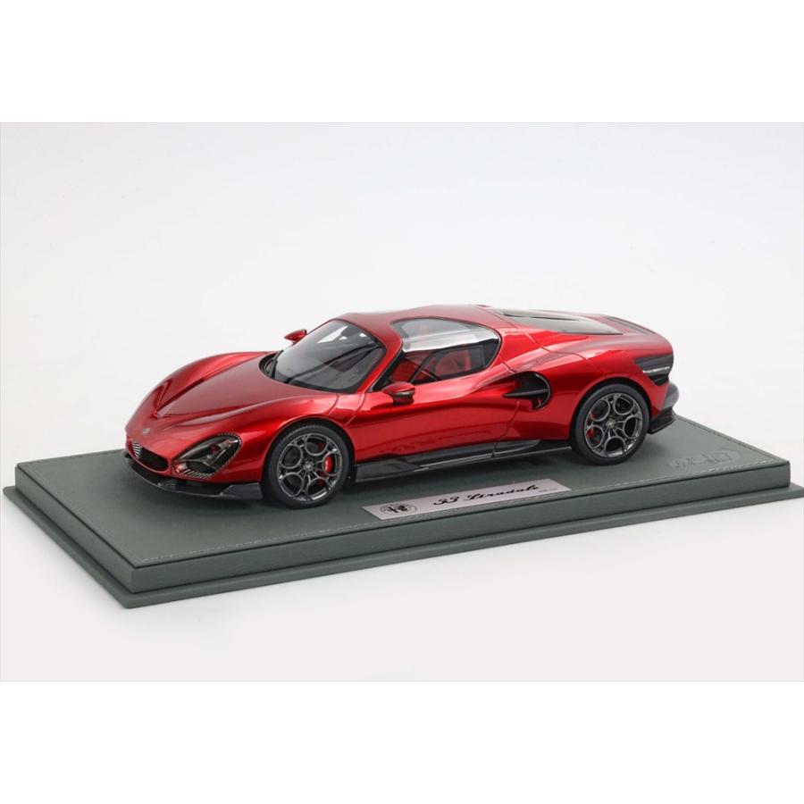 BBR 1/18 アルファロメオ 33 ストラダーレ Rosso Villa D'Este