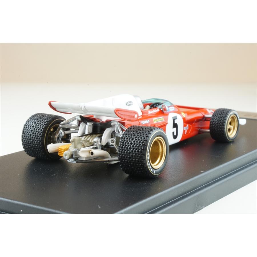 ルックスマート 1/43 フェラーリ312 B2 No.5 1971 F1 ドイツGP 4位 アンドレッティ 完成品ミニカー LSRC028の画像