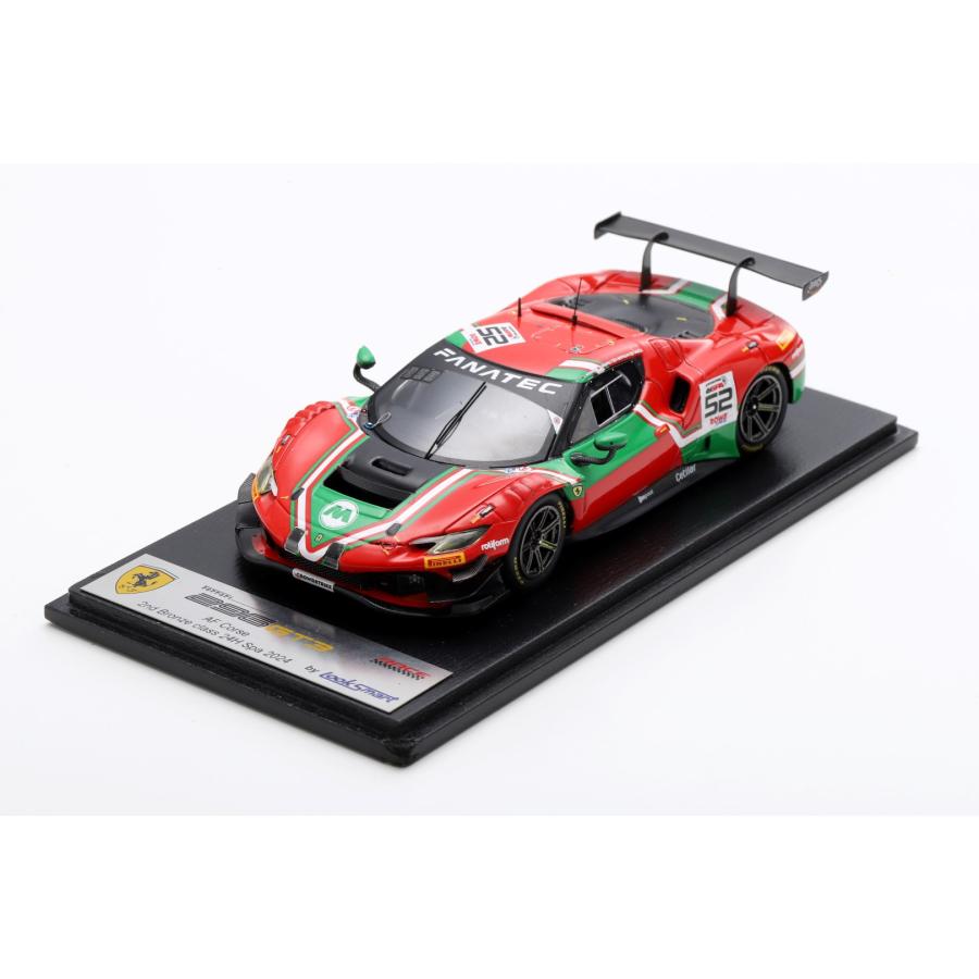 ルックスマート 1/43 フェラーリ 296 GT3 No.52 2024 スパ24時間