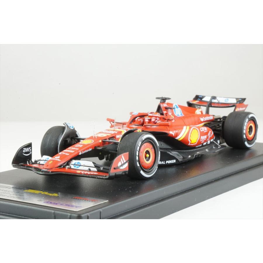 LOOKSMART LSF1057 フェラーリF1SF24 NO16 ルクレール ルックスマート 1/43 フェラーリ SF-24 No.16 2024 F1 アメリカGP