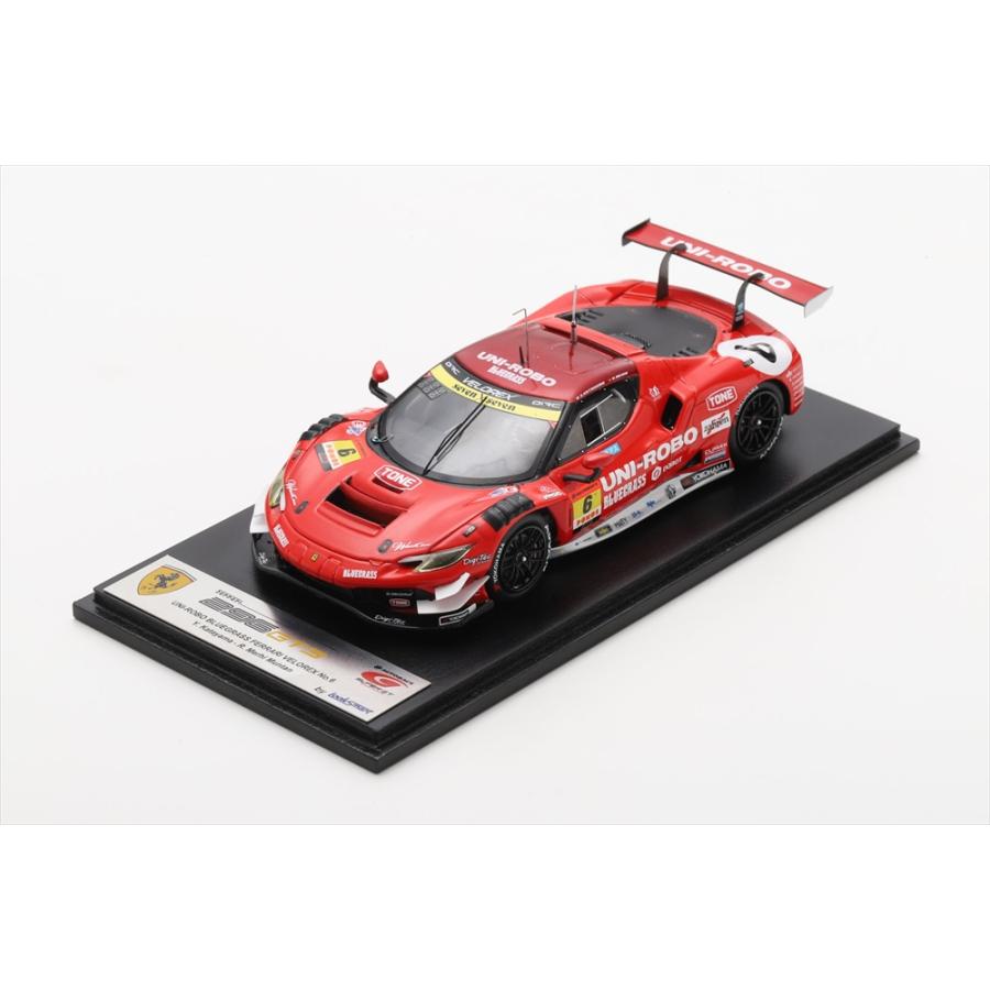 Looksmart UNI-ROBO FERRARI　スーパーGT　2024 ルックスマート 1/43 UNI-ROBO BLUEGRASS FERRARI No.6 VELOREX 2025
