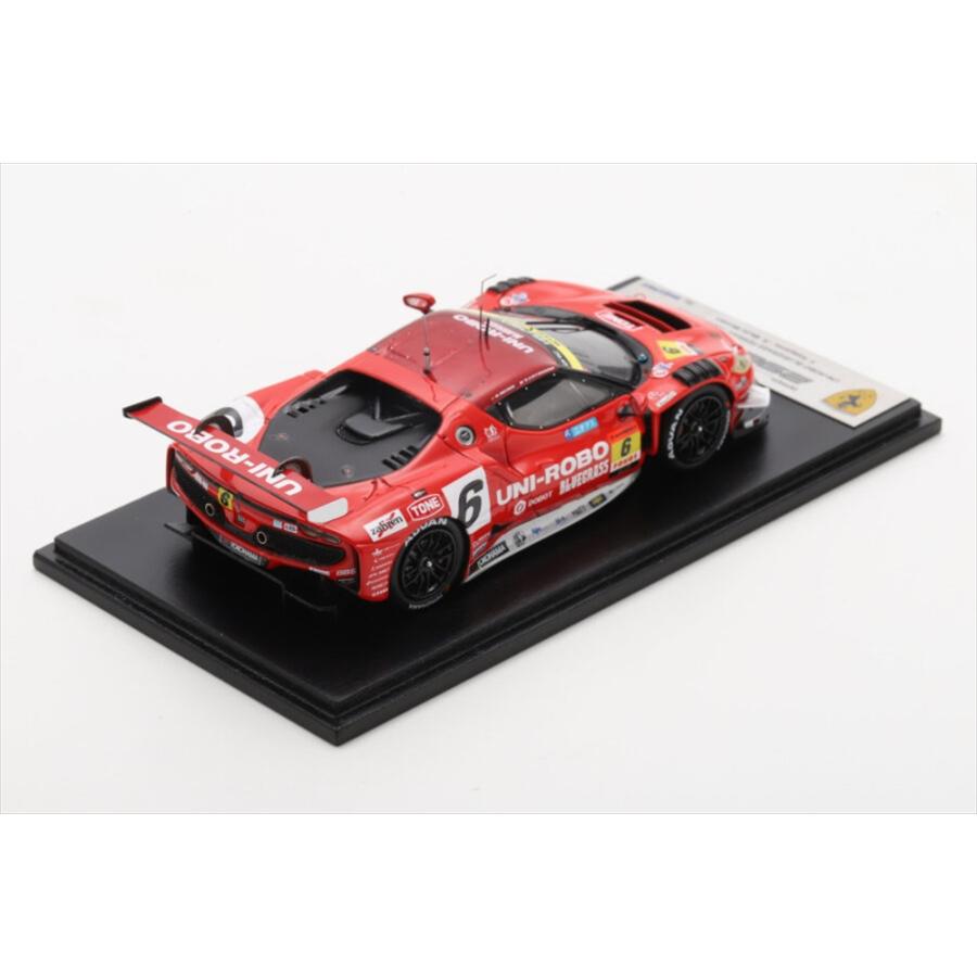 ルックスマート 1/43 UNI-ROBO BLUEGRASS FERRARI No.6 VELOREX 2025