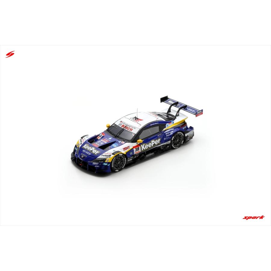 KeePer cerumo スープラ ミニカー スパーク 1/43 KeePer CERUMO GR Supra No.38 TGR TEAM 2025 GT500