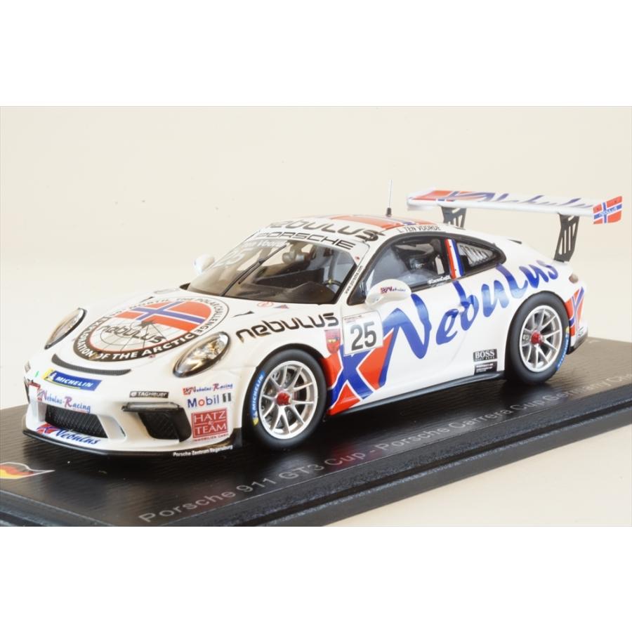 スパーク 1/43 ポルシェ 911 GT3 Cup No.25 2020 ポルシェカレラカップ ドイツ ウィナー Larry ten Voorde 完成品ミニカー SG714