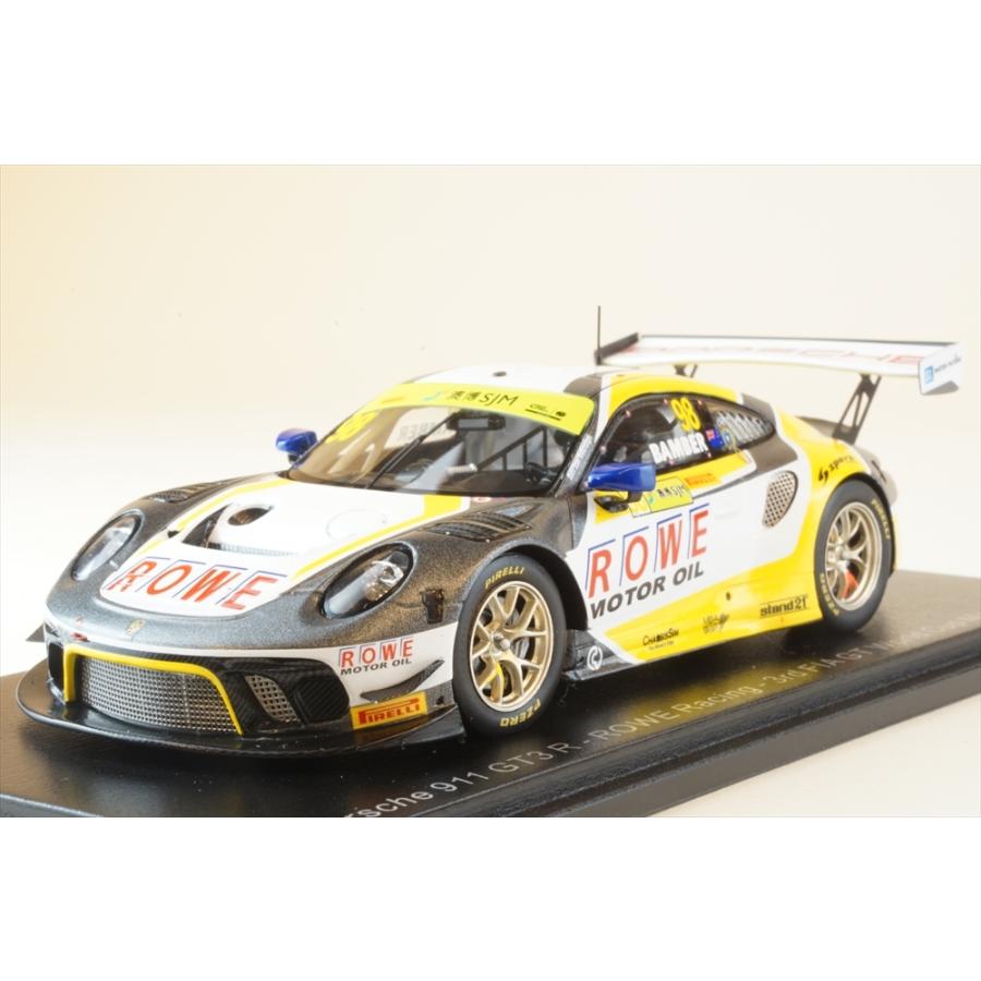 スパーク 1 43 ポルシェ 911 Gt3 R No 98 Roweレーシング 3位 19 Fia Gt World Cup マカオ E バンバー 完成品ミニカー Sa211 ポストホビーミニカーショップ 通販 Yahoo ショッピング