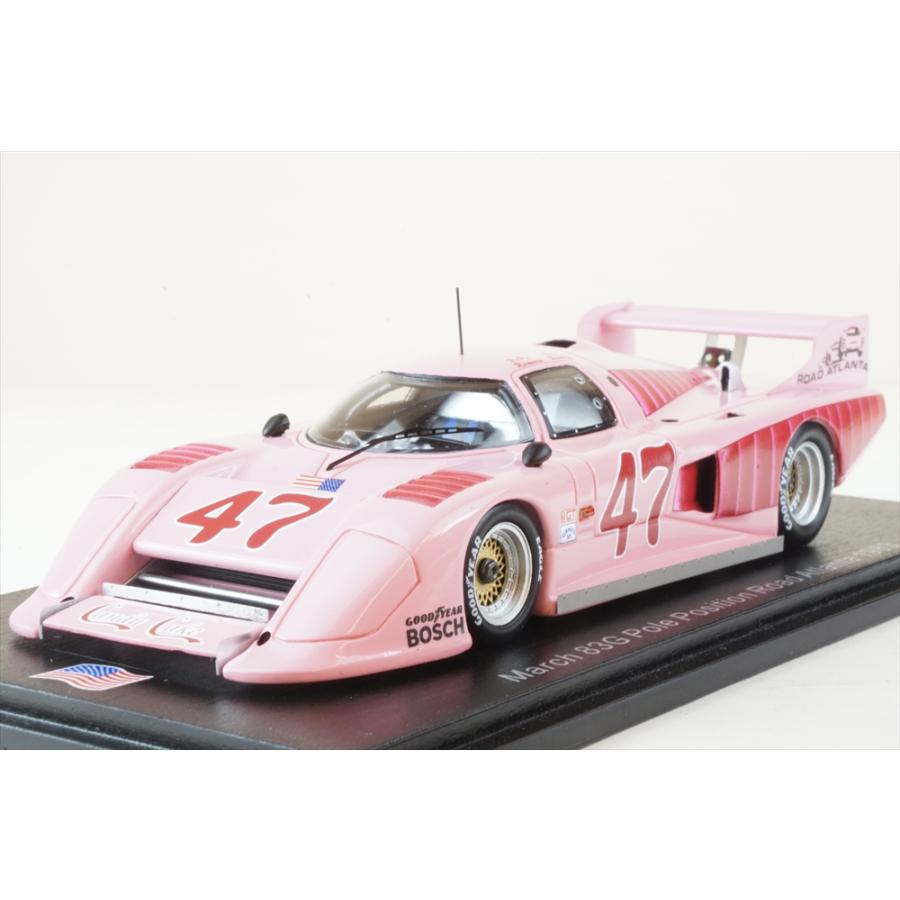 スパーク 1/43 March 83G No.47 1983 ロード・アトランタ ポールポジション B.ウィッチントン/D.バンディ 完成品ミニカー US065