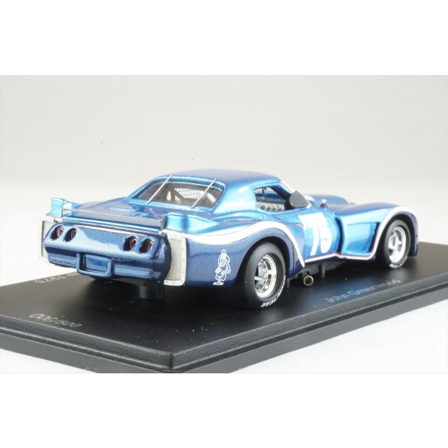 スパーク 1/43 コルベット グリーンウッド No.75 1975 ロード