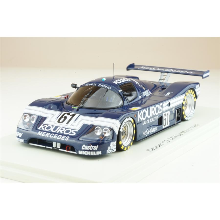 スパーク 1/43 ザウバー C9 No.61 1987 ル・マン24時間 H.ペスカロロ/M