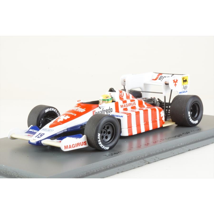 スパーク 1/43 トールマン TG184 No.19 1984 F1 ポルトガルGP 3位 A