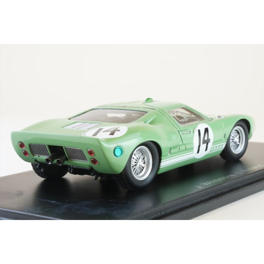 スパーク 1/43 フォード GT40 No.14 1965 ル・マン24時間 J.ホイットモア/I.アイルランド 完成品ミニカー S4534の画像