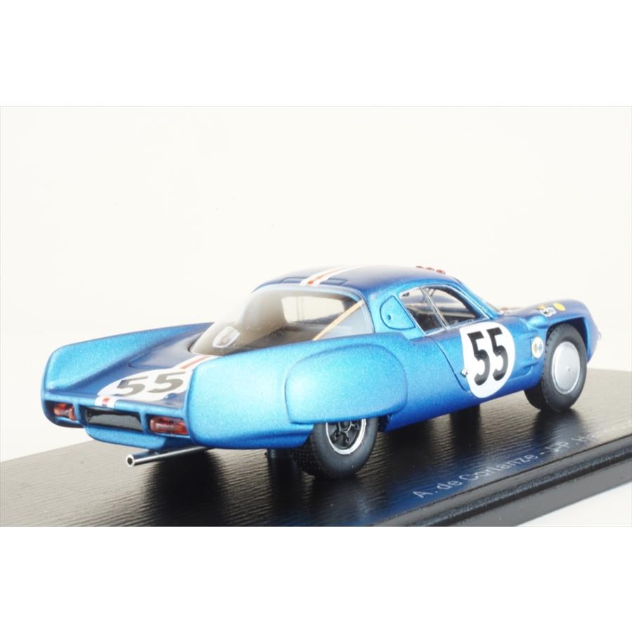 スパーク 1/43 アルピーヌ A210 No.55 1966 ル・マン24時間 A.デ・コルタンツ/J-P.Hanrioud 完成品ミニカー S5477の画像