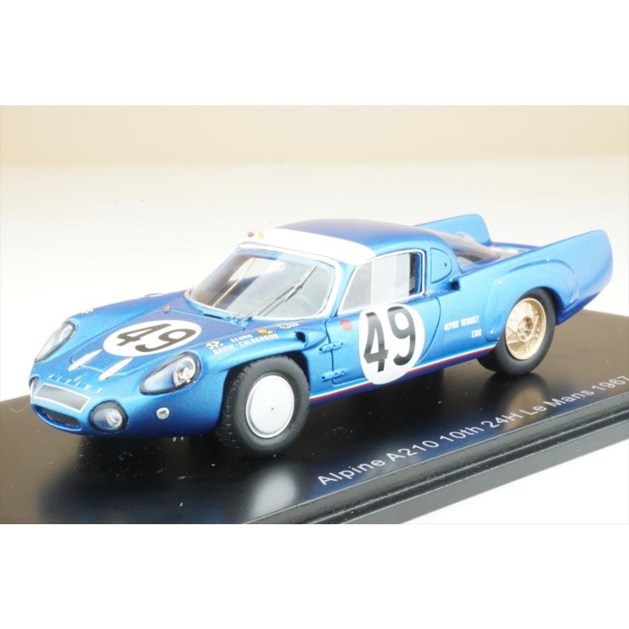 スパーク 1/43 アルピーヌ A210 No.49 1967 ル・マン24時間 10位 A.デ・コルタンツ/A.Le Guellec 完成品ミニカー S5690
