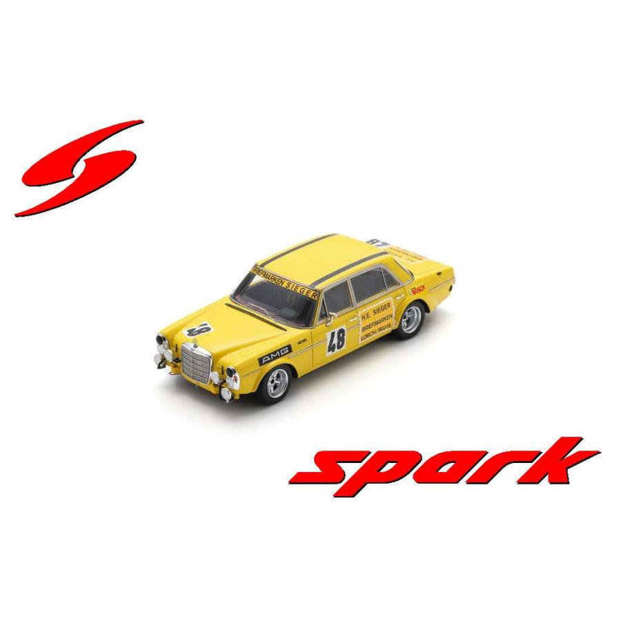 スパークモデル スパーク 1/43 メルセデス・ベンツ 300 SEL 6.8 AMG No
