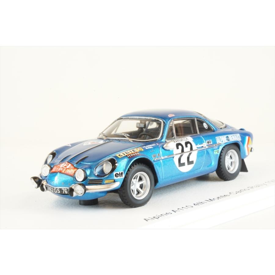 スパーク 1 43 アルピーヌ A110 No 22 1971 ラリー モンテカルロ J C アンドリュー M ヴァイアル 完成品ミニカー S6110 ポストホビーミニカーショップ 通販 Yahoo ショッピング