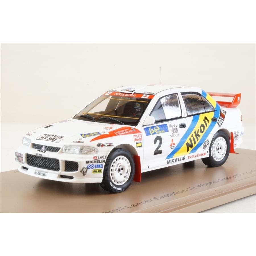 スパーク 1/43 ミツビシ ランサーエボリューションIII No.2 1995
