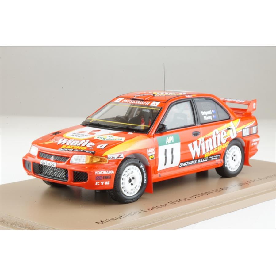 スパーク 1/43 ミツビシ ランサーエボリューション III No.11 1997 WRC