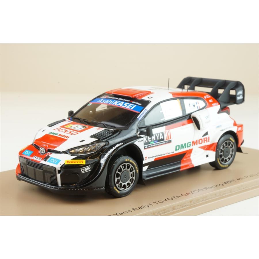 Spark 1/43 トヨタ GRヤリス Rally1 2022 ラリーサファリ スパーク 1/43 トヨタ GRヤリス ラリー1 No.1 ガズー 2022 WRC