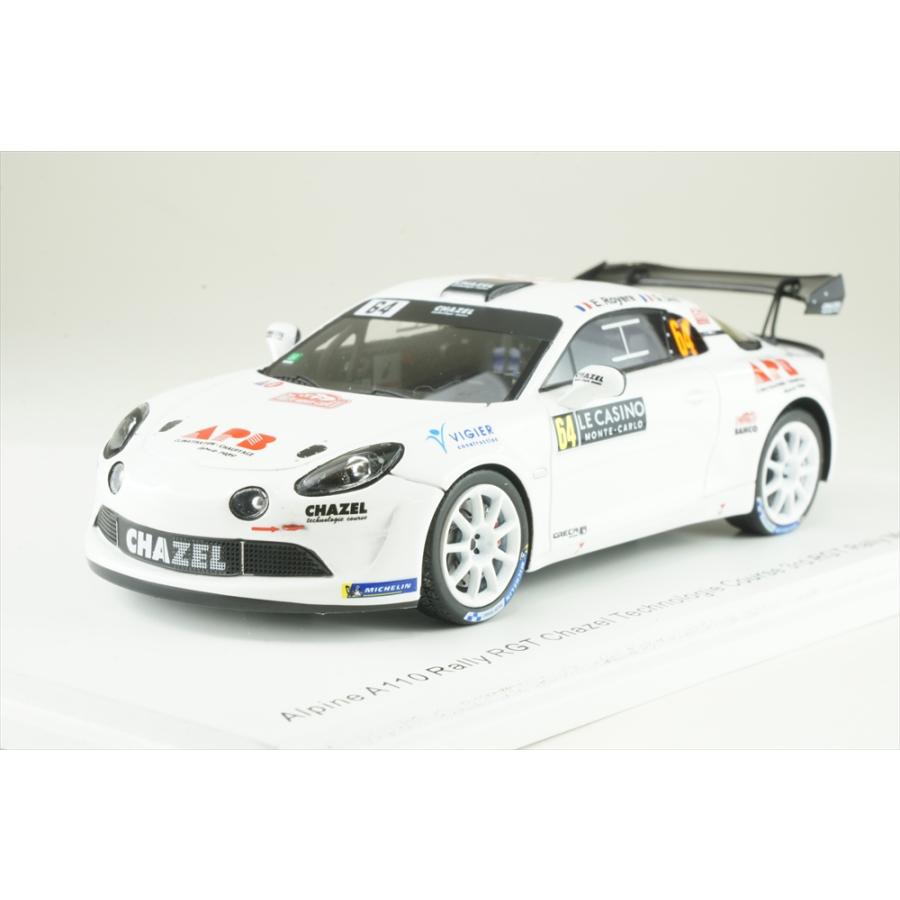 スパーク 1/43 アルピーヌ A110 ラリー RGT No.64 2023 WRC ラリー
