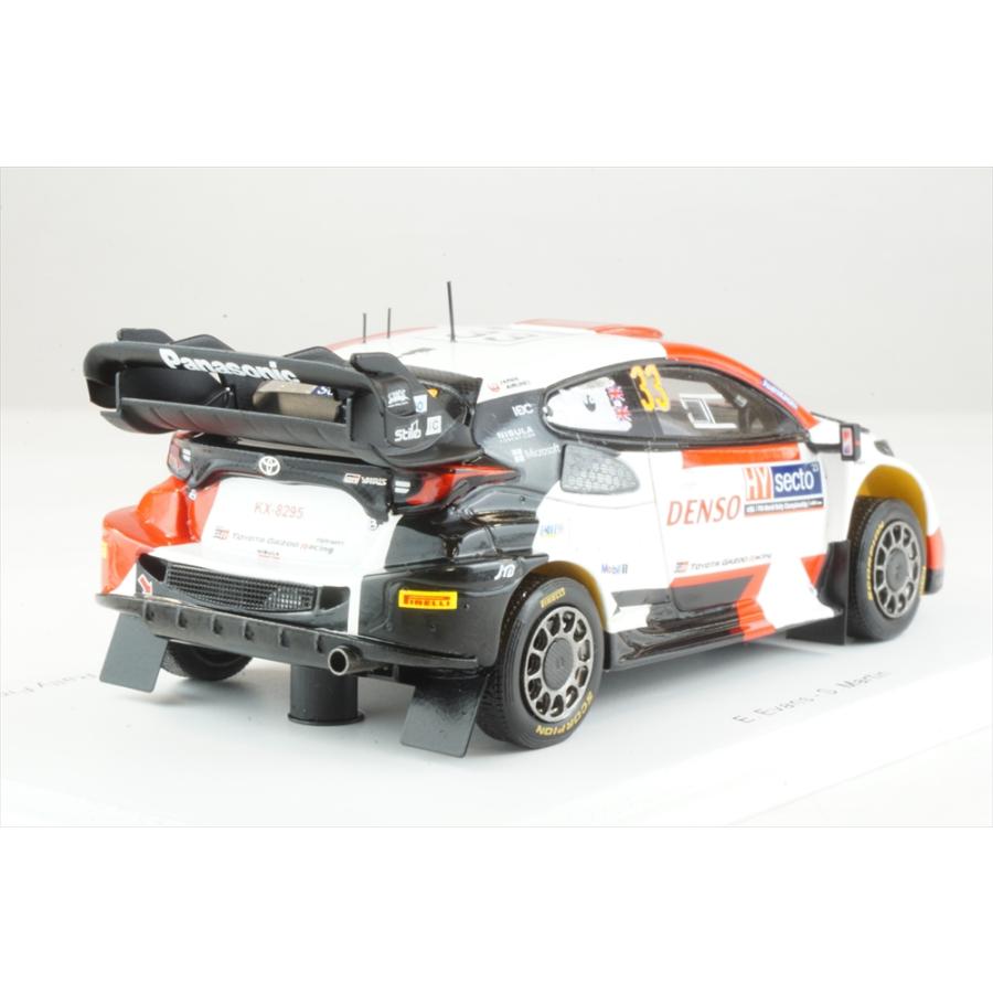 スパーク 1/43 トヨタ GRヤリス ラリー1 HYBRID No.33 2023 WRC ラリー・フィンランド ウィナー E.エバンス/S.マーティン 完成品ミニカー S6736_1