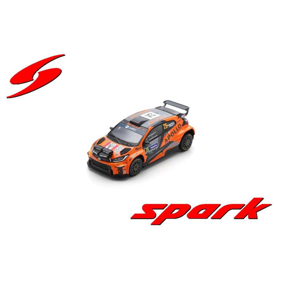 スパークモデル スパーク 1/43 トヨタ GRヤリス ラリー2 No.25 2024