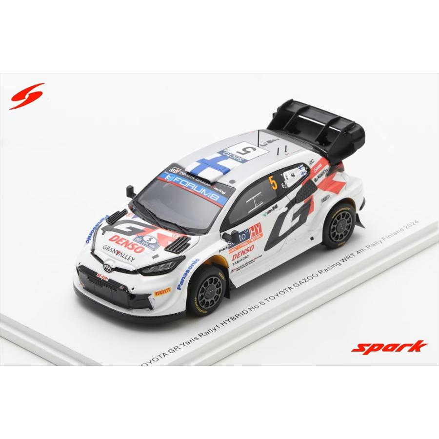 スパーク 1/43 トヨタ GRヤリス ラリー1 HYBRID No.5 2024 WRC ラリー