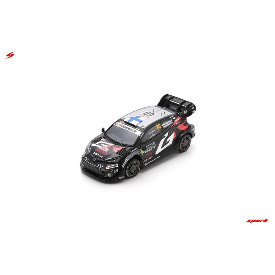 スパーク 1/43 トヨタ GRヤリス ラリー1 No.69 2025 WRC ラリー