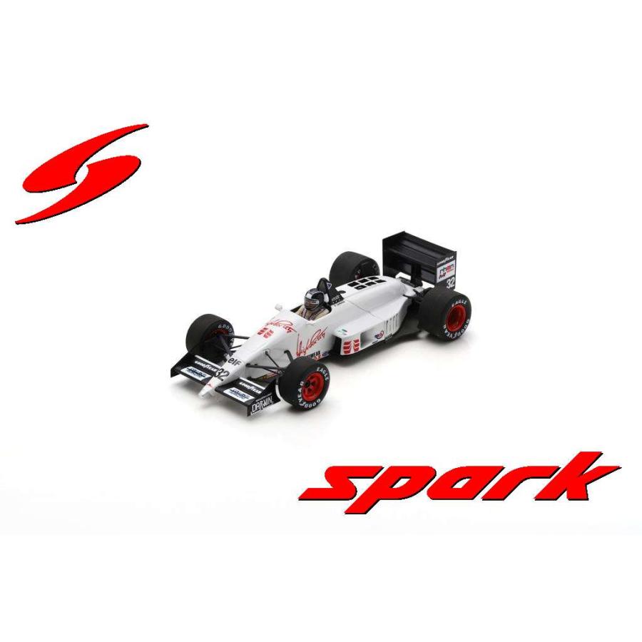 スパーク 1/43 ユーロブルン ER188 No.32 1988 F1 モナコGP O.ララウリ