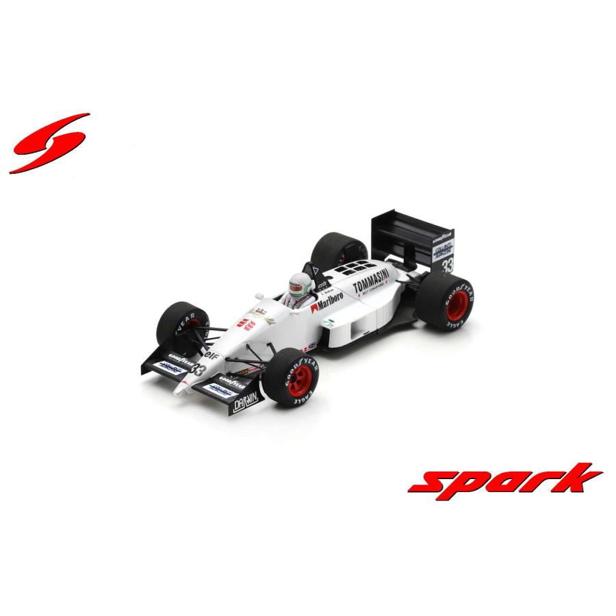スパーク 1/43 ユーロブルン ER188 No.33 1988 F1 フランスGP S.Modena