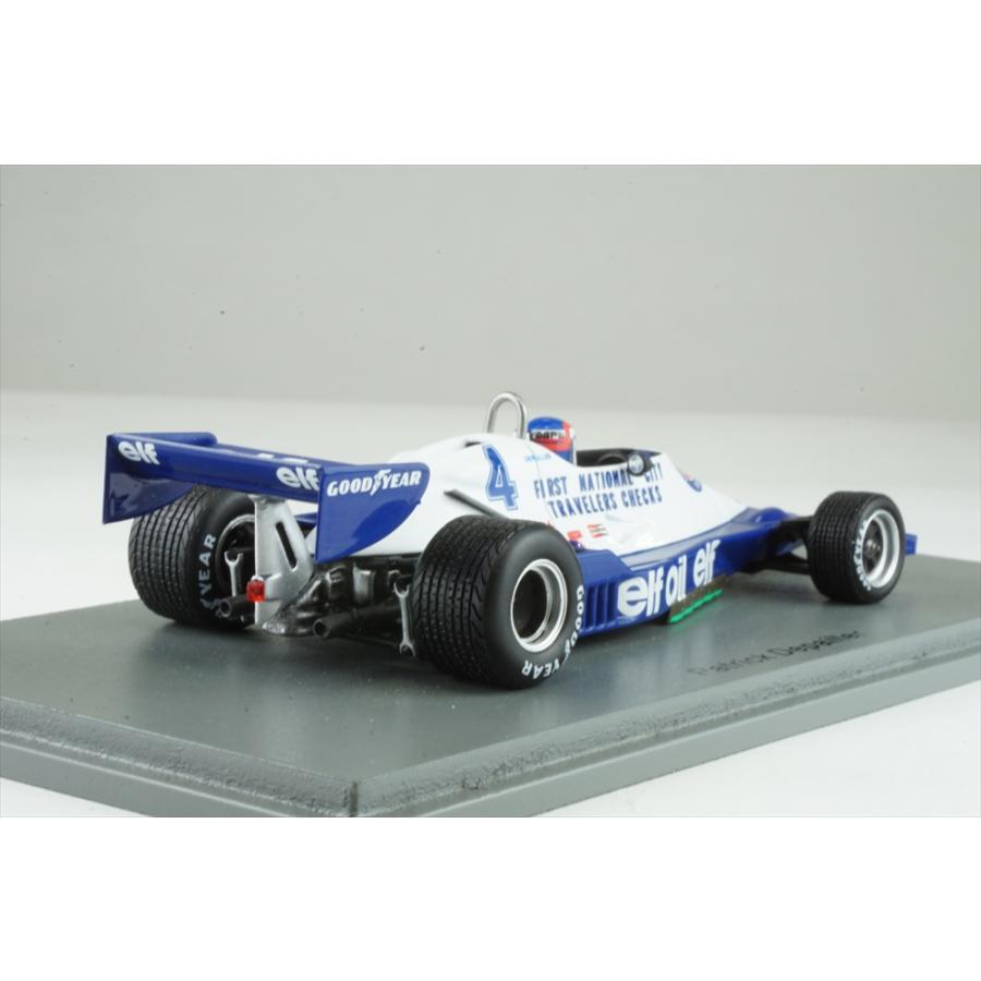 スパーク 1/43 Tyrrell 008 No.4 1978 F1 オーストリアGP 3位 P.Depailler 完成品ミニカー S7238｜posthobbyminicarshop｜02