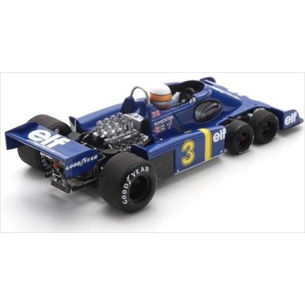 スパーク 1/43 Tyrrell P34 2nd F1 イギリスGP 1976 No.3 Jody
