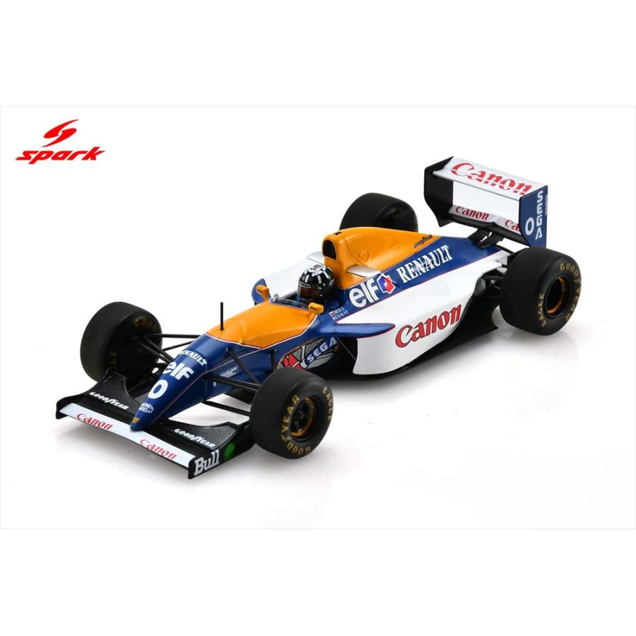 スパーク 1/43 ウィリアムズ FW15C No.0 1993 F1 ベルギーGP ウィナー