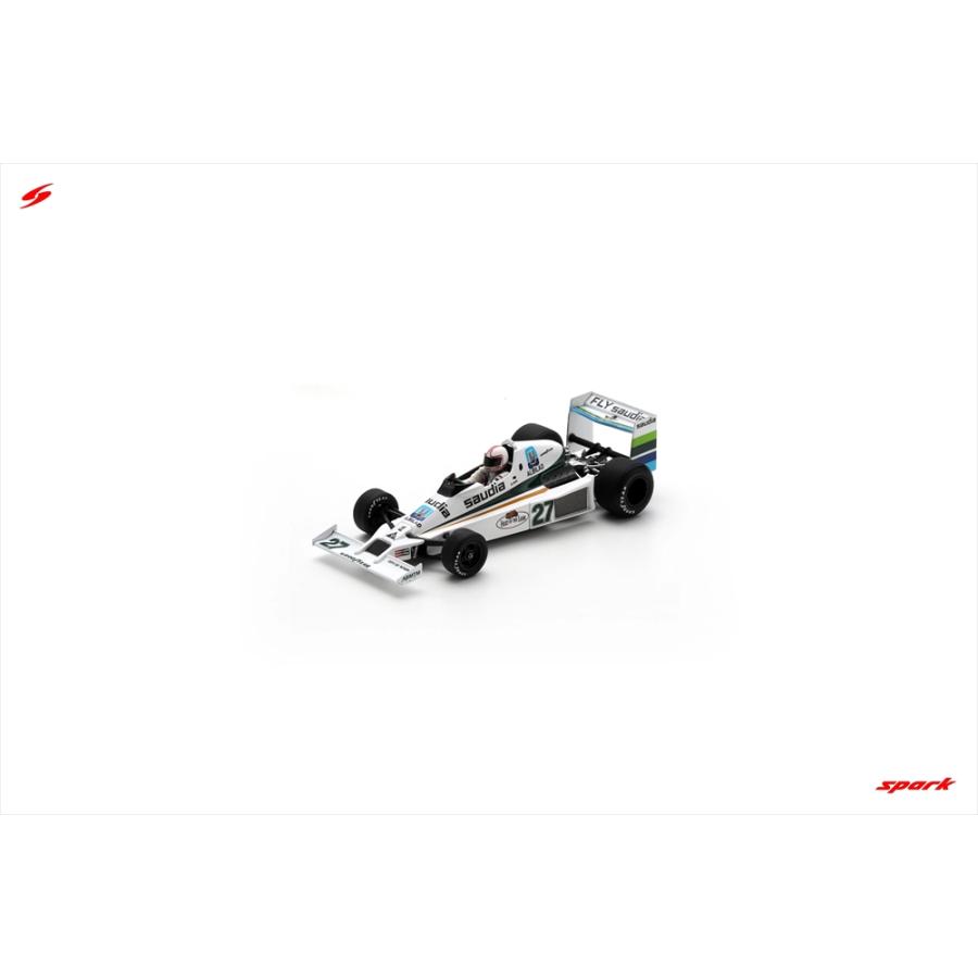 スパーク 1/43 ウィリアムズ FW06 No.27 1978 F1 アメリカGP 2位 A