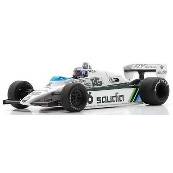 スパーク 1/43 ウィリアムズ FW08 No.6 1982 F1 スイスGP ウィナー K