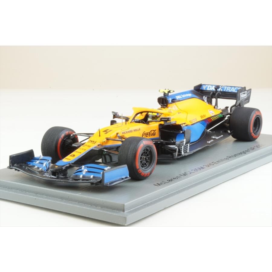 スパーク 1/43 マクラーレン MCL35M No.4 2021 F1 エミリア・ロマーニャGP 3位 L.ノリス 完成品ミニカー S7671