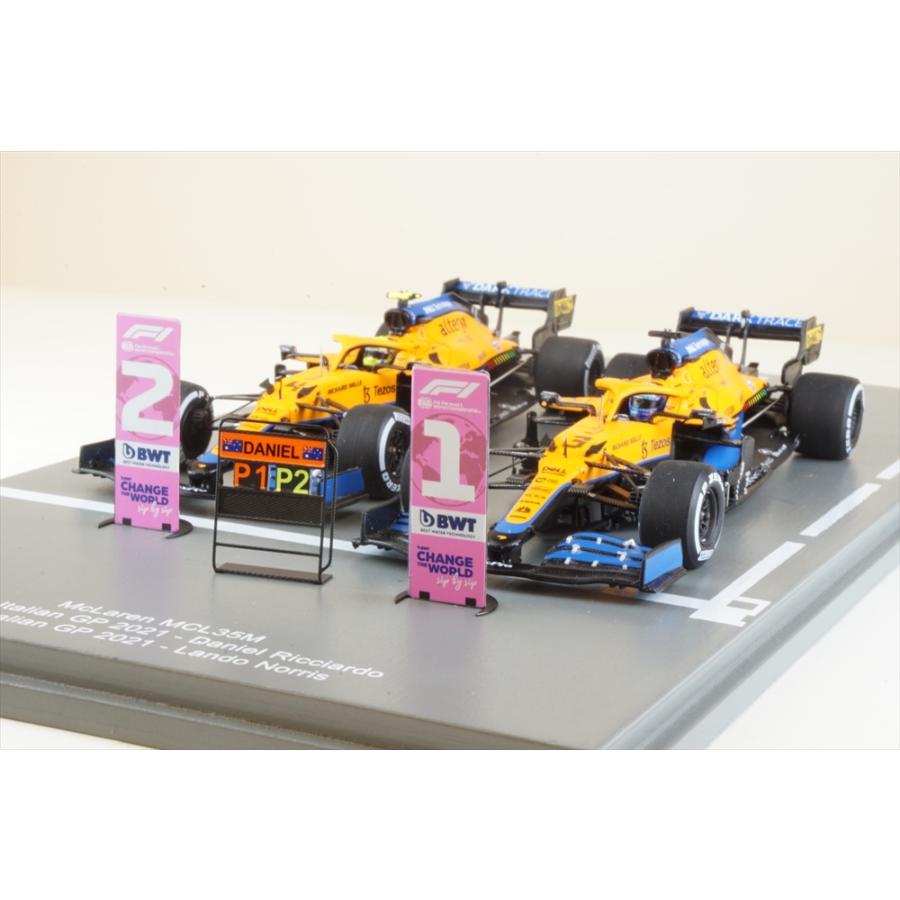 スパーク 1 43 マクラーレン Mcl35m No 3 No 4 21 F1 イタリアgp D リカルド L ノリス ピットボード付属 完成品ミニカー S7694 最大91 Offクーポン