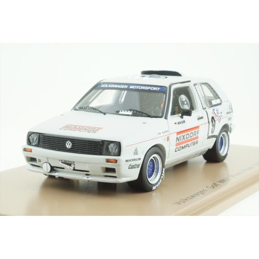 スパーク 1 43 フォルクスワーゲン ゴルフii No 9 1987 パイクスピーク J クライント 完成品ミニカー S7795 ポストホビーミニカーショップ 通販 Yahoo ショッピング