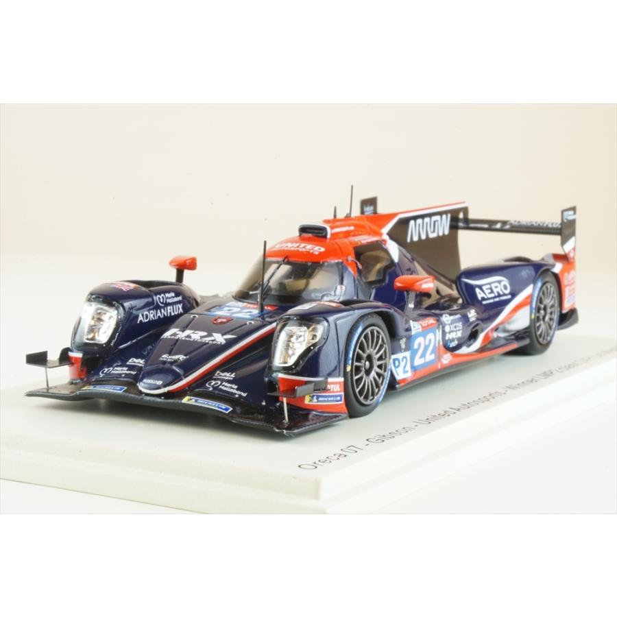 スパーク 1/43 オレカ 07 ギブソン No.22 United Autosports 2020 LMP2 ル・マン24時間 ウィナー F.アルバカーキ/and more 完成品ミニカー S7963