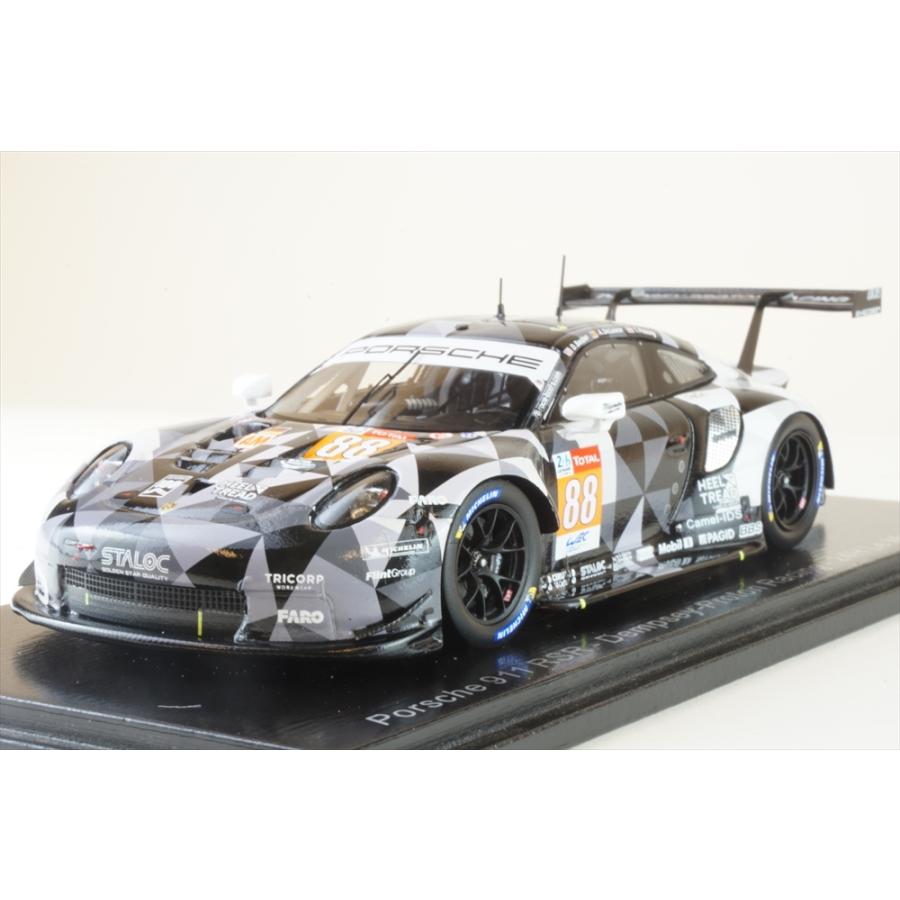 スパーク 1/43 ポルシェ 911 RSR No.88 デンプシー・プロトン 2020 ル・マン24時間 D.バスティン/A.デ・リーナー/T.プライニング 完成品ミニカー S7992