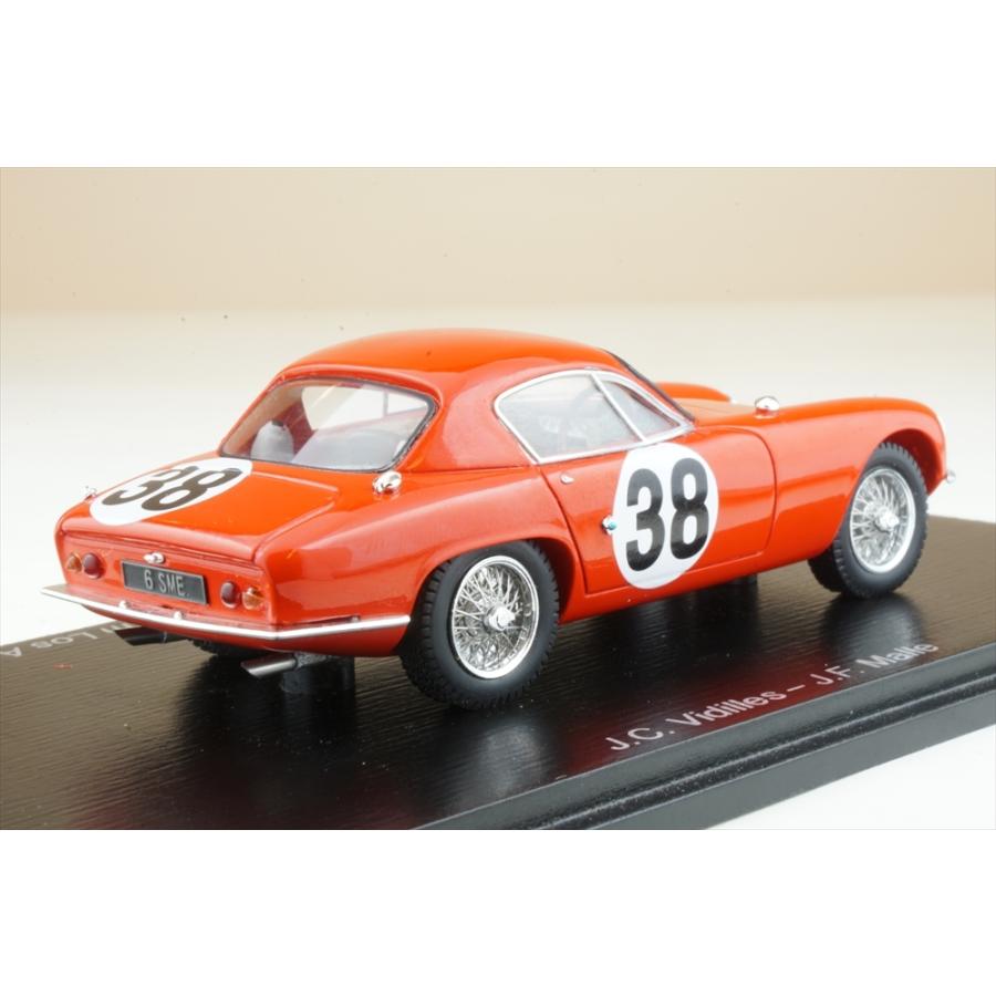スパーク 1 43 ロータス エリート No 38 1959 ル マン24時間 J F Malle J C Vidilles 完成品ミニカー S00 ポストホビーミニカーショップ 通販 Yahoo ショッピング